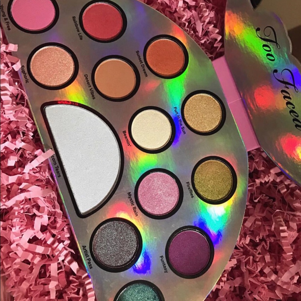 Too Faced life’s a festival pallet! Never used!
